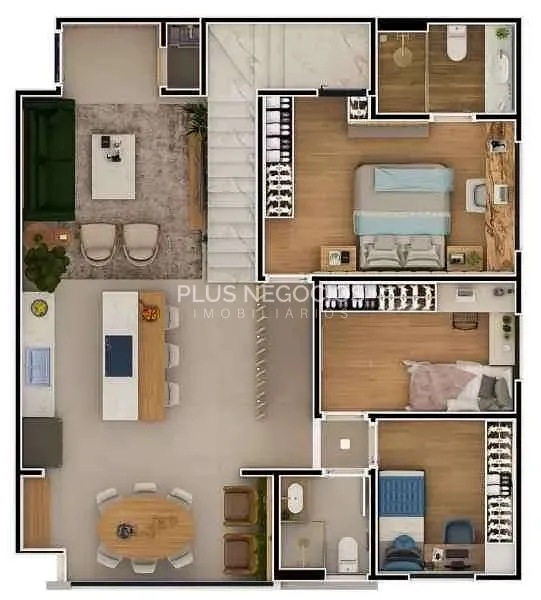 Apartamento, 3 quartos, 188 m² - Foto 7