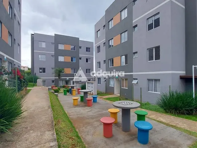 Apartamento com 55m² 2 quartos e 1 banheiro, à venda, no bairro Neves em Ponta Grossa