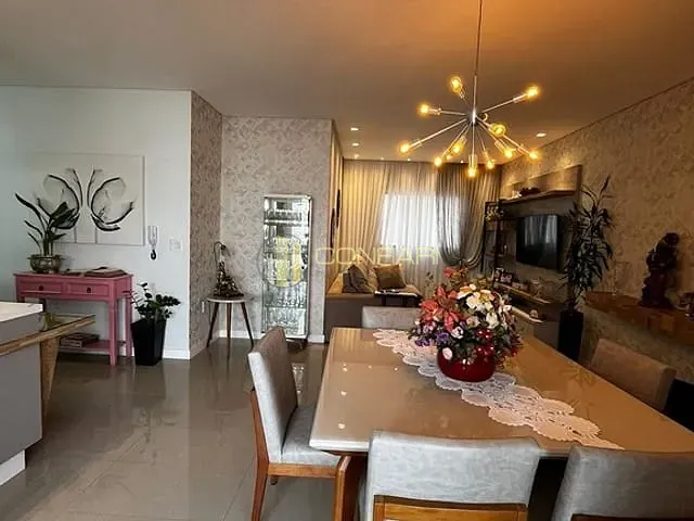 Apartamento com 141m² 3 quartos e 7 banheiros, à venda, no bairro Perequê em Porto Belo