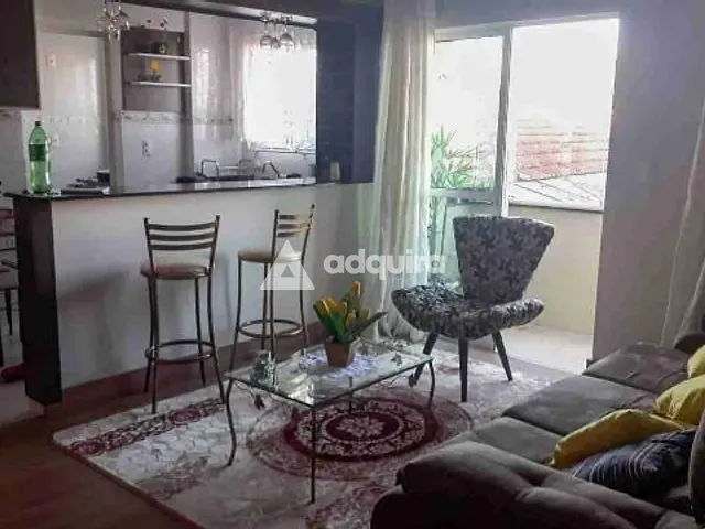 Apartamento com 91m² 2 quartos e 1 banheiro, à venda, no bairro Orfãs em Ponta Grossa