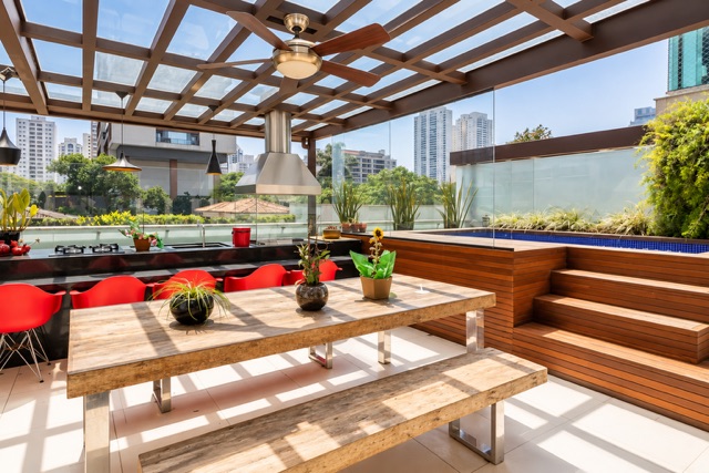 Apartamento 4 quartos e 5 banheiros, à venda ou para alugar, no bairro Brooklin Paulista em São Paulo