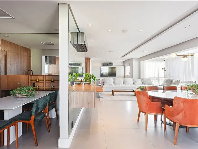 Apartamento 3 quartos e 6 banheiros, à venda ou para alugar, no bairro Moema em São Paulo