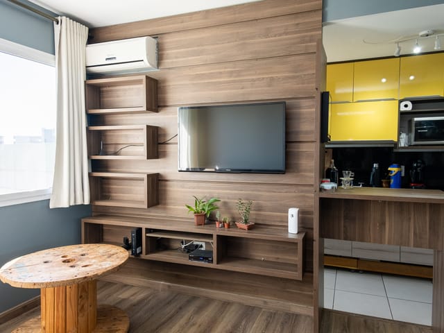 Foto do Apartamento - Apartamento mobiliado com 2 dormitórios à venda e para aluguel no bairro Areal, em Pelotas RS, pronto para morar. | UP Imóveis