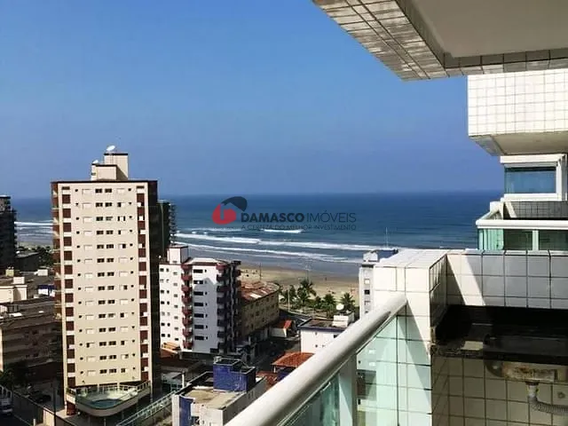 Apartamento 2 quartos e 2 banheiros, à venda, no bairro Vila Caiçara em Praia Grande