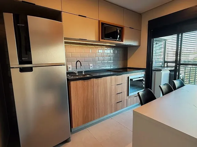 Apartamento 1 quarto e 2 banheiros, para alugar, no bairro Dezoito do Forte Empresarial/Alphaville. em Barueri