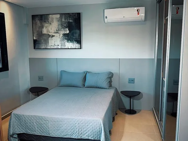 Apartamento 1 quarto e 2 banheiros, para alugar, no bairro Dezoito do Forte Empresarial/Alphaville. em Barueri