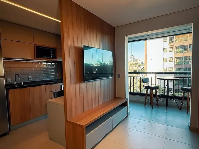 Apartamento 1 quarto e 2 banheiros, para alugar, no bairro Dezoito do Forte Empresarial/Alphaville. em Barueri