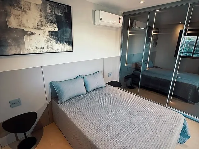 Apartamento 1 quarto e 2 banheiros, para alugar, no bairro Dezoito do Forte Empresarial/Alphaville. em Barueri