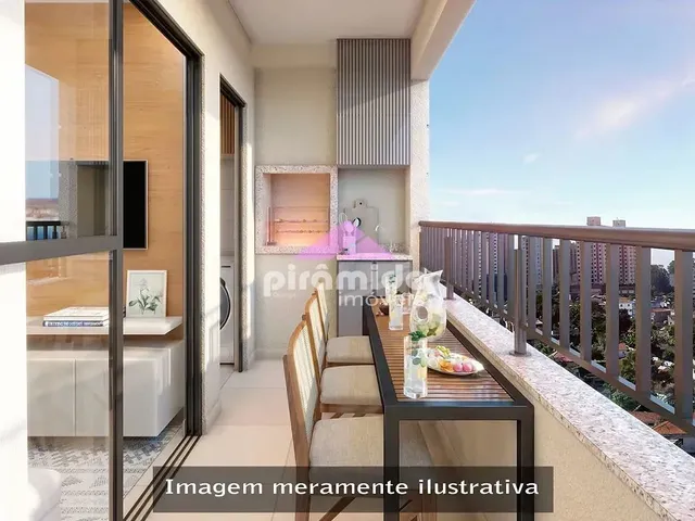 Apartamento com 57m² 2 quartos e 2 banheiros, à venda, no bairro Parque Industrial em São José Dos Campos