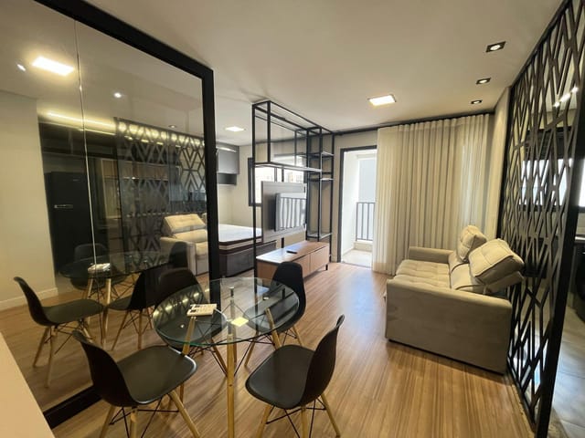 Apartamento 1 quarto e 2 banheiros, para alugar, no bairro Gleba Palhano em Londrina