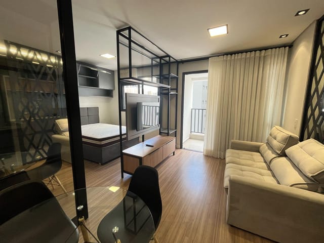 Apartamento 1 quarto e 2 banheiros, para alugar, no bairro Gleba Palhano em Londrina