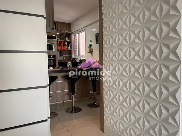 Apartamento com 100m² 3 quartos e 3 banheiros, à venda, no bairro Jardim das Indústrias em São José dos Campos