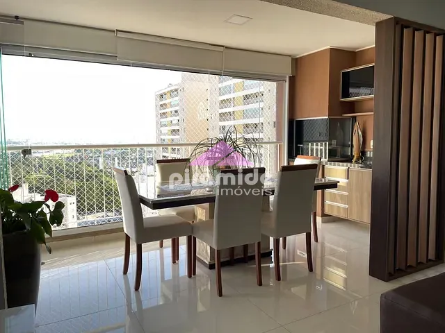 Apartamento com 100m² 3 quartos e 3 banheiros, à venda, no bairro Jardim das Indústrias em São José dos Campos