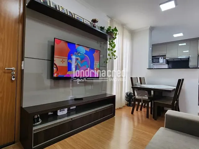 Apartamento com 65m² 2 quartos e 1 banheiro, à venda, no bairro Olímpico em Londrina