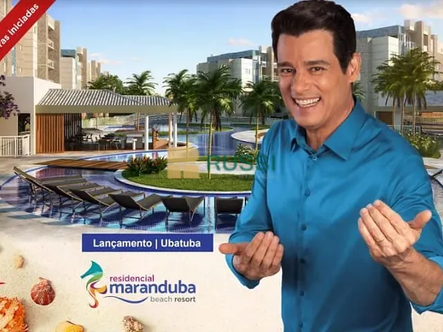 Apartamento 2 quartos e 2 banheiros, à venda, no bairro Maranduba em Ubatuba