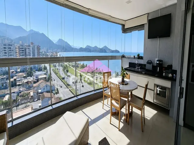 Apartamento com 145m² 3 quartos e 2 banheiros, para alugar, no bairro Indaiá em Caraguatatuba