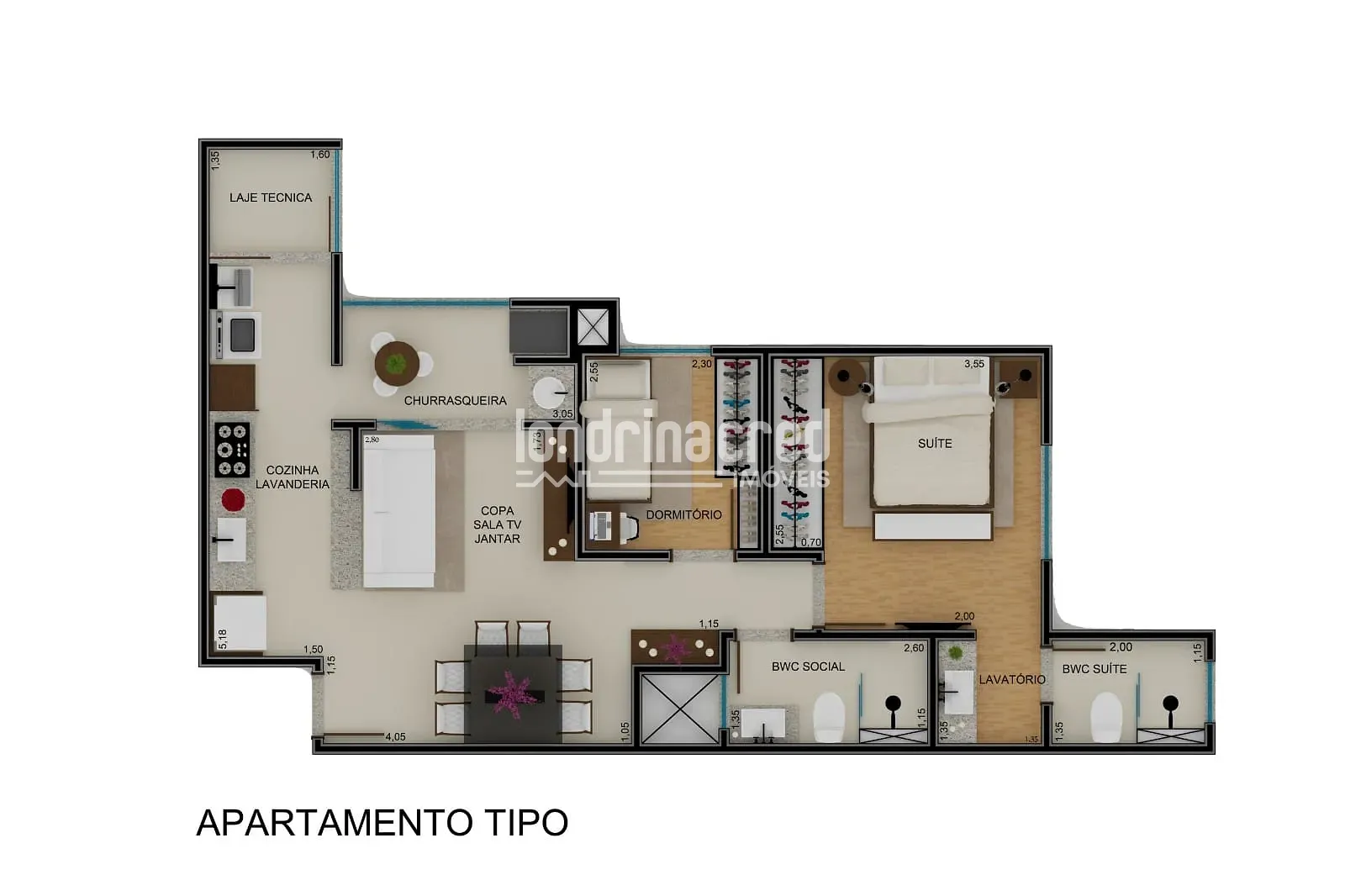 Apartamento, 2 quartos, 68 m² - Foto 28