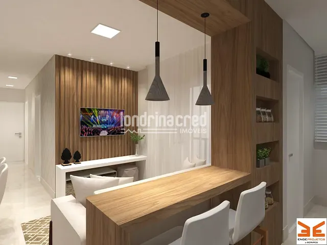 Apartamento com 146m² 3 quartos e 2 banheiros, à venda, no bairro Centro em Cambé