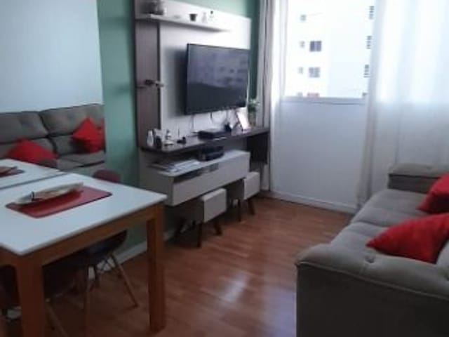 Apartamento com 42m² 2 quartos e 1 banheiro, à venda, no bairro Jardim Boa Vista (Zona Oeste) em São Paulo