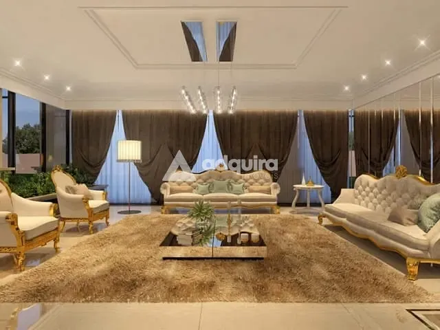 Apartamento com 566m² 3 quartos e 4 banheiros, à venda, no bairro Oficinas em Ponta Grossa