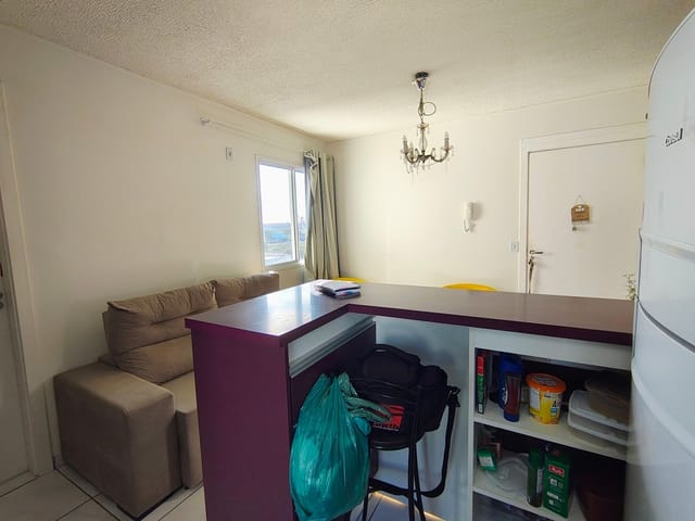 Apartamento com 52m² 2 quartos e 1 banheiro, à venda, no bairro Fragata em Pelotas