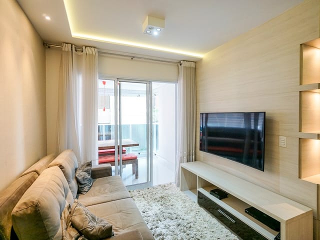 Apartamento com 95m² 3 quartos e 2 banheiros, à venda, no bairro Vila Regente Feijó em São Paulo