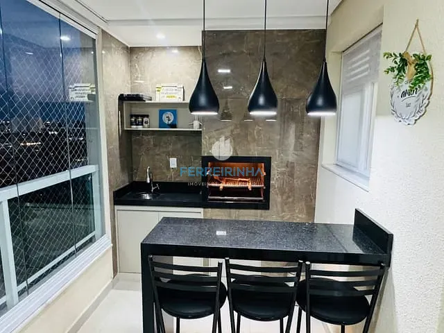 Apartamento 3 quartos e 2 banheiros, à venda, no bairro Conjunto Residencial Trinta e Um de Março em São José dos Campos
