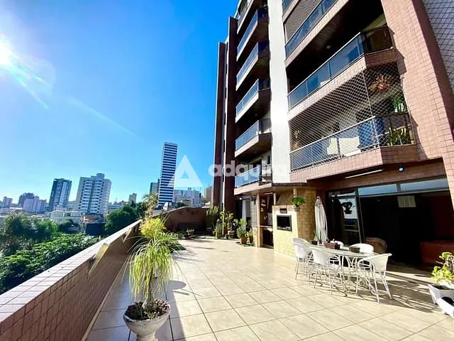 Apartamento com 476m² 4 quartos e 4 banheiros, à venda, no bairro Estrela em Ponta Grossa