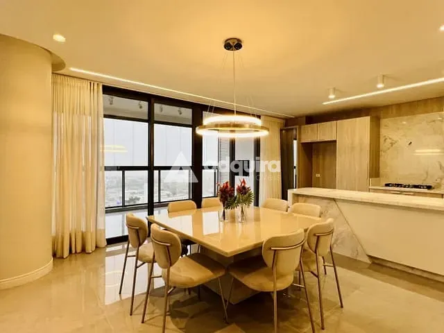 Apartamento com 314m² 3 quartos e 2 banheiros, à venda, no bairro Oficinas em Ponta Grossa