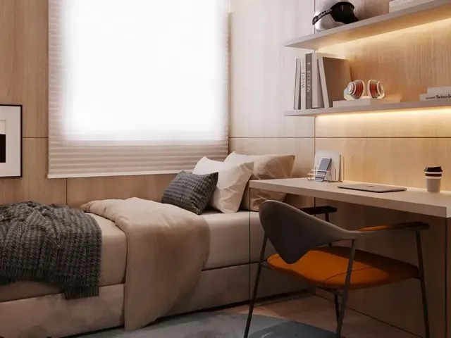 Apartamento 2 quartos e 1 banheiro, à venda, no bairro Centro em Curitiba