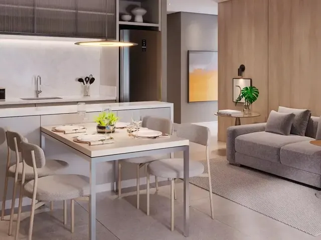 Apartamento 2 quartos e 1 banheiro, à venda, no bairro Centro em Curitiba