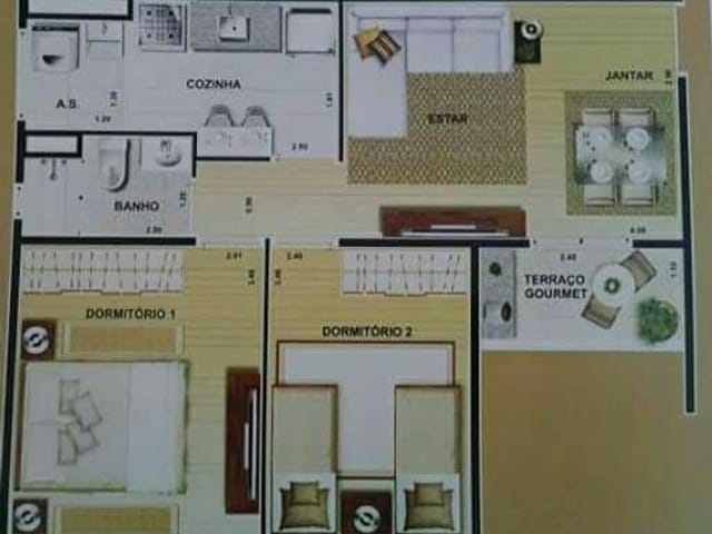 Foto do Apartamento - Apartamento à venda 2 Quartos, 1 Vaga, 55M², Jardim Guadalajara, Sorocaba - SP | Villa Bela | Ary Proenca Negócios Imobiliários Ltda