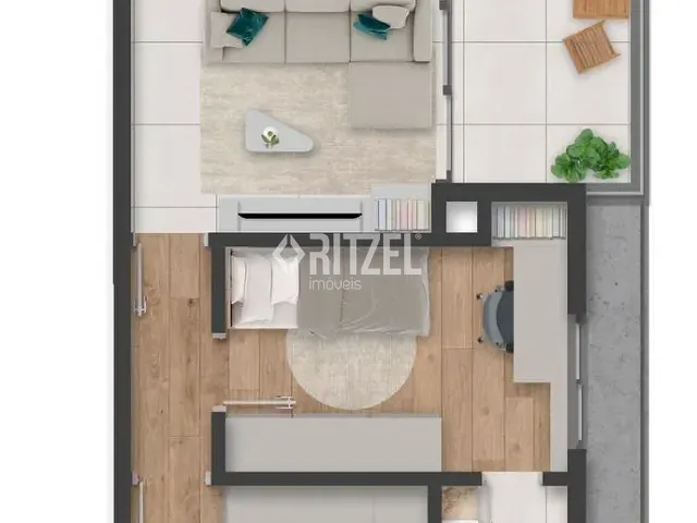 Apartamento 2 quartos e 3 banheiros, à venda, no bairro Vila Rosa em Novo Hamburgo