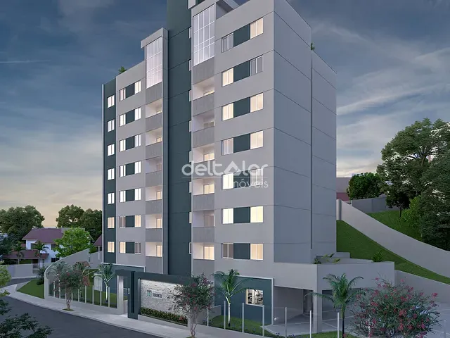 Apartamento com 93m² 2 quartos e 1 banheiro, à venda, no bairro Planalto em Belo Horizonte