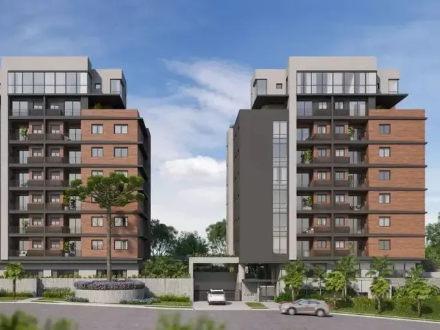 Apartamento 2 quartos e 2 banheiros, à venda, no bairro Cabral em Curitiba