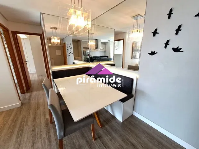 Apartamento com 77m² 2 quartos e 2 banheiros, à venda, no bairro Vila Ema em São José dos Campos