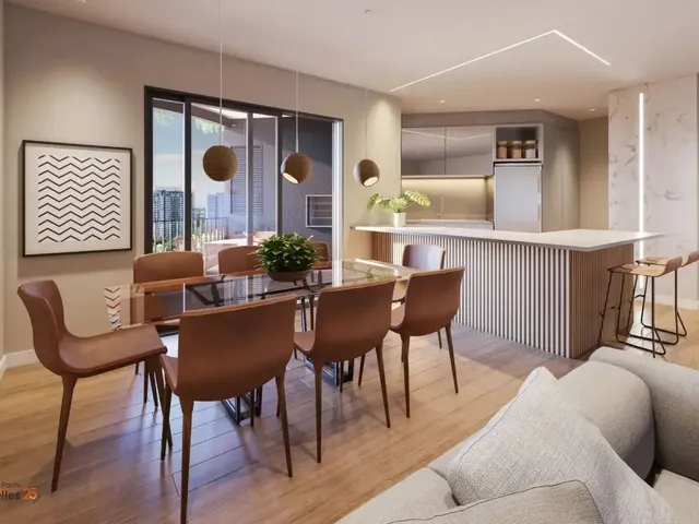 Apartamento 3 quartos e 2 banheiros, à venda, no bairro Cabral em Curitiba