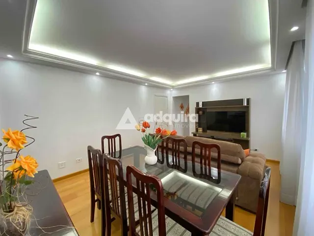 Apartamento 2 quartos e 2 banheiros, para alugar, no bairro Oficinas em Ponta Grossa