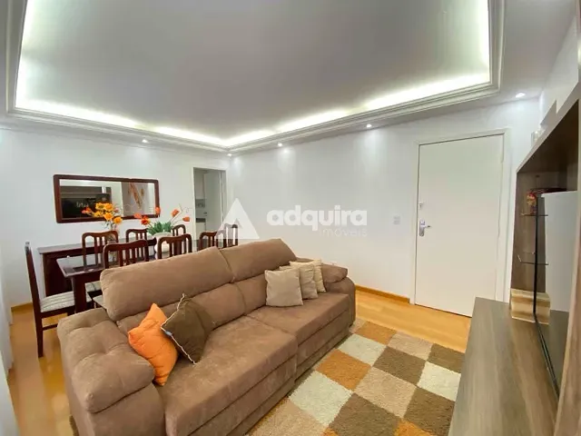 Apartamento 2 quartos e 2 banheiros, para alugar, no bairro Oficinas em Ponta Grossa