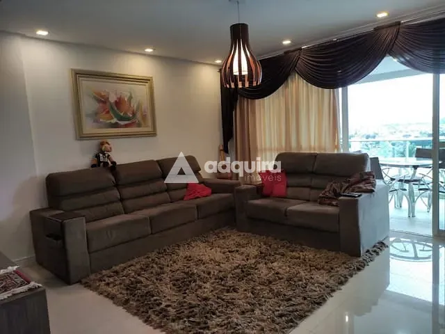 Apartamento 3 quartos e 1 banheiro, à venda, no bairro Centro em Ponta Grossa