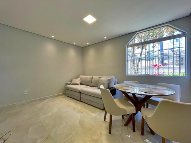 Foto do Apartamento - Apartamento mobiliado para locação com 2 quartos, armarios e uma vaga coberta, Ouro Preto, Belo Horizonte, MG | Deltalar Imóveis