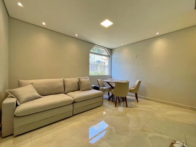 Foto do Apartamento - Apartamento mobiliado para locação com 2 quartos, armarios e uma vaga coberta, Ouro Preto, Belo Horizonte, MG | Deltalar Imóveis