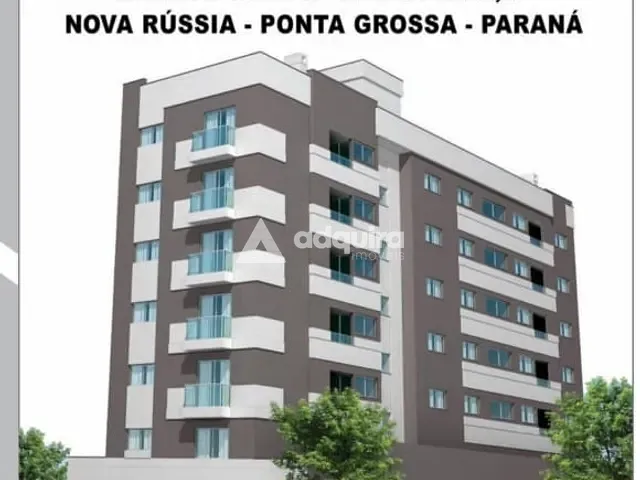 Apartamento 2 quartos e 1 banheiro, à venda, no bairro Nova Rússia em Ponta Grossa