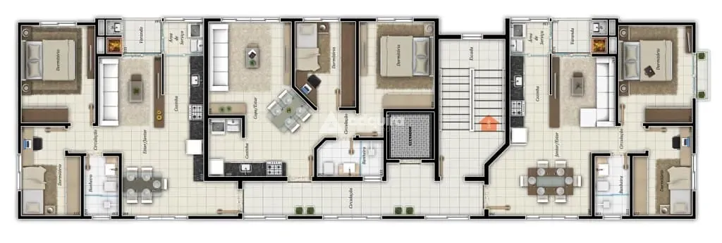 Apartamento, 2 quartos, 97 m² - Foto 5