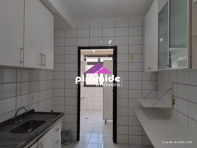 Apartamento com 83m² 3 quartos e 2 banheiros, para alugar, no bairro Parque Residencial Aquarius em São José Dos Campos
