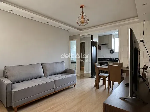 Apartamento com 55m² 2 quartos e 2 banheiros, para alugar, no bairro Itapoã em Belo Horizonte