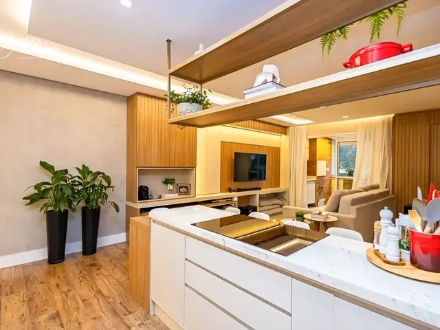Apartamento 2 quartos e 3 banheiros, à venda, no bairro Bacacheri em Curitiba