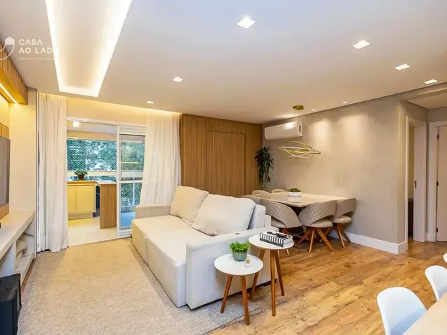 Apartamento 2 quartos e 3 banheiros, à venda, no bairro Bacacheri em Curitiba