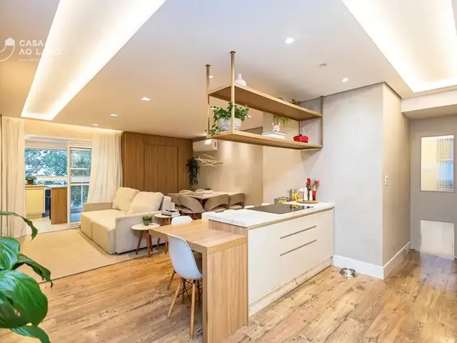 Apartamento 2 quartos e 3 banheiros, à venda, no bairro Bacacheri em Curitiba