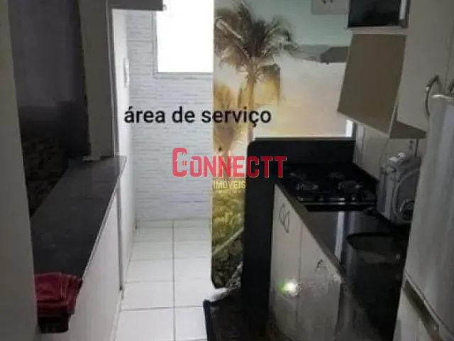 Apartamento com 56m² 2 quartos e 1 banheiro, à venda, no bairro City Ribeirão em Ribeirão Preto